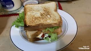 How to make Triple Layers Sandwich [upl. by Nylear]