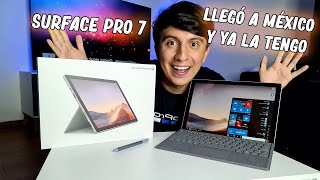 Microsoft Surface Pro 7 en México Unboxing en español [upl. by Adnoek151]