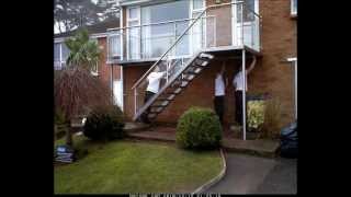 100 Stainless Ltd Installation of balcony steps amp balustrade [upl. by Claman403]