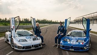 In pista con le uniche 2 Bugatti EB110 da gara mai costruite Le Mans amp IMSA  Davide Cironi [upl. by Accalia]