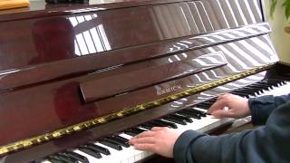 Jan Hammer quotCrocketts Themequot piano cover [upl. by Aber16]