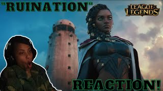 CRAAZYY quotRUINATIONquot REACTION  League of Legends [upl. by Sawyere]