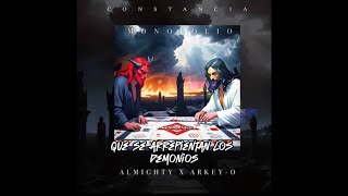 ALMIGHTY❌ARKEY O  MONOPOLIO COMING SOON PREVIEW LYRIC [upl. by Natsyrk]