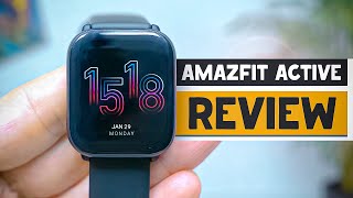 Reviewing the Amazfit Active Smartwatch A Gamechanger or a  Disappointment [upl. by Eittel]