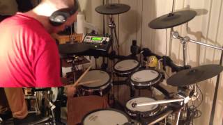 Steve Earle  Copperhead Road Roland TD12 Drum Cover [upl. by Sol]