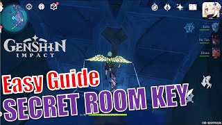 Easy Guide How to get the Secret Room Door Key  Enkanomiya  Genshin Impact [upl. by Wavell]