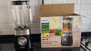 Philips blender kutu açma ve kullanımısmooithie tarifiphilips hr222890problend 5000 cam [upl. by Amory]