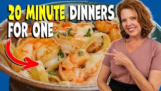 20 Minute Dinners For One That Are Quick and Easy [upl. by Rockafellow]