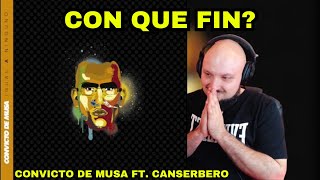 Convicto de Musa  Con que Fin feat Canserbero  BATERISTA REACCIONA  Nacho Lahuerta [upl. by Reivad]