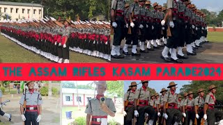 The Assam Rifles Kasam Parade 2024  Assam Rifles Passing Out Parade 09102024 [upl. by Shiverick977]