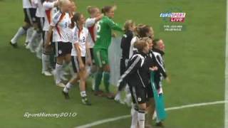 Deutschland  Südkorea 51 U20 Frauen FussballWM 2010 [upl. by Elbertina959]