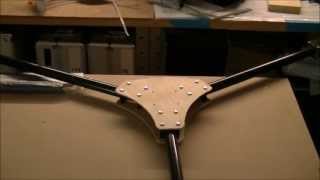 Hexacopter Prototype  DroneworX Y6  the build part 1 [upl. by Atnom]