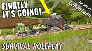 ITS GOING  Survival Roleplay  Farming Simulator 17  Letton Farm  Ep 14 [upl. by Mcmillan]