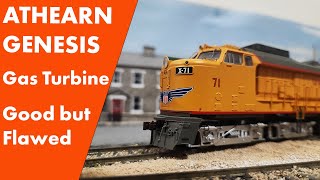 Athearn Genesis HO Union pacific Gas TurbineGTELA good but flawed model model railroad review [upl. by Esele780]