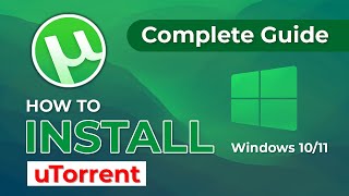 How to Download uTorrent  How to Install utorrent in windows 11  uTorrent Download [upl. by Ira444]