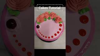 Viral cake decoration cakes Tutorial cake freshbake weddingcake [upl. by Josselyn]