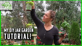 My DIY Jar Garden Tutorial StayHome WithMe  Ronda Rousey [upl. by Moht]