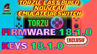 ⚠️ TORZU  NOUVEAU EMULATEUR SWITCH  Exclusif \  FirmWare 1810  PROD Keys 1810⚠️ [upl. by Dolly]