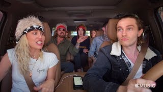 Carpool Karaoke The Series — The Cyrus Family — Apple TV app [upl. by Glad515]