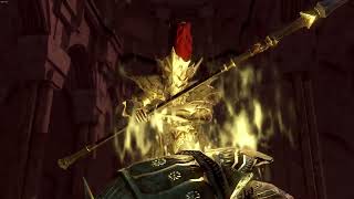 Dragon Slayer Ornstein and Executioner Smough Boss Fight  Dark Souls Remastered Blind Run [upl. by Kale]