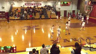 Xavier High School vs CXavier High School vs Cardinal Spellman High School Boys Freshman Basketball [upl. by Ingrim]