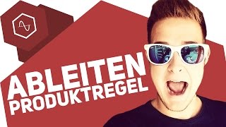 Ableiten mit der Produktregel 1 [upl. by Lassiter]