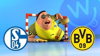 Studio Riese Folge 25 Schalke gegen Dortmund  April April [upl. by Harri]