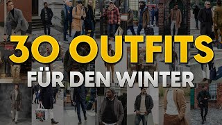 Styleguide 30 Outfits für den Winter  Stylingtipps für Männer [upl. by Osber]