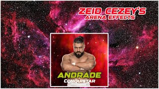 WWE Andrade  Conquistar Entrance Theme  Arena Effects [upl. by Artep]