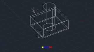 Understanding AutoCAD Subtract Command [upl. by Htial73]