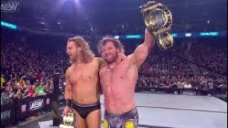 Throwback Kenny Omega and Hangman Adam Page AEW Revolution 2020 Entrance [upl. by Marcellina602]