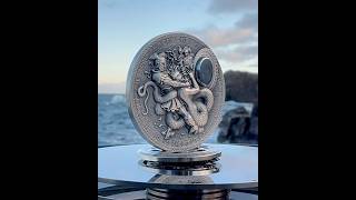 Perseus from Demigods Coin 2oz Silver 999 [upl. by Cyprus519]