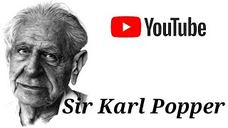 Sir Karl Popper Theory of Falsification HISTORICISM [upl. by Webster]