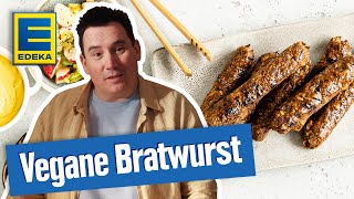 Vegane Bratwurst Rezept  Fleischlose Grillideen [upl. by Avik42]