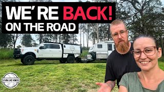 YOU WONT BELEIVE WHERE THIS CAMPSITE IS  Caravanning Australia E122 [upl. by Ngo]