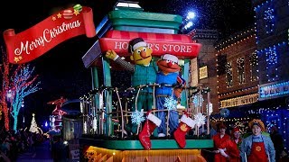 Sesame Street Christmas Party Parade at Sesame Place [upl. by Vandyke]