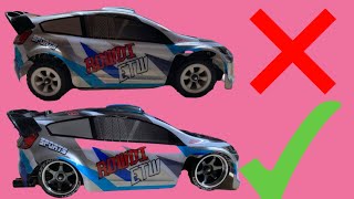 WLtoys K989 drift conversion tutorial [upl. by Gerger683]