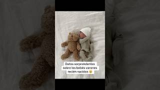 Datos sorprendentes sobre los bebés varones recién nacidos 🤯 maternidad mamáprimeriza newborn [upl. by Htiek]