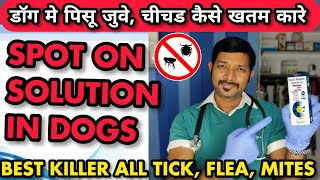 Best Tick And Flea Treatment For Dogs  Puppies  Spot On Solution For Dogs  Tick Flea Remedies [upl. by Lusty]