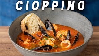 CIOPPINO The Perfect Dip for Crusty Bread [upl. by Nahtnanhoj]