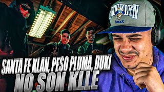 REACCIÓN SANTA FE KLAN DUKI PESO PLUMA  NO SON KLLE Video Oficial [upl. by Nester200]