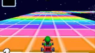 MKDS CT SNES Rainbow Road  By Ermelber and Szymbar15 [upl. by Elenahc574]