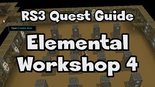 RS3 Elemental Workshop 4 Guide  RuneScape [upl. by Averi]