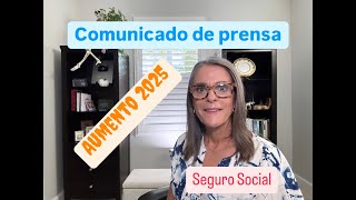 El Seguro Social anuncia un aumento para el año 2025 [upl. by Immaj]