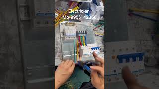 💡AprendaTodosso Serviços in electric 3 phase panel connection ravishankarraw trending short [upl. by Nuahsal]