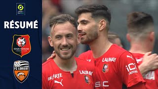 STADE RENNAIS FC  FC LORIENT 5  0  Résumé  SRFC  FCL  20212022 [upl. by Mcgaw]