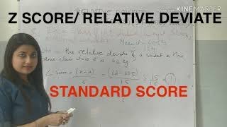 Z score Relative deviateStandard score PSMfmge neetpgCommunity Medicine tutorials [upl. by Onidranreb]