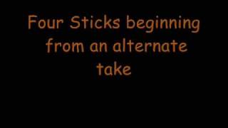 Led Zeppelin Four Sticks Alternate take The First Minute Only [upl. by Hsevahb]