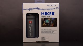 Katadyn Hiker filtered dirty water Under the Microscope [upl. by Nairad]