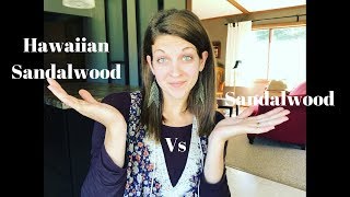 Whats The Difference Between Sandalwood and Hawaiian Sandalwood Essential Oil [upl. by Ahtnammas]